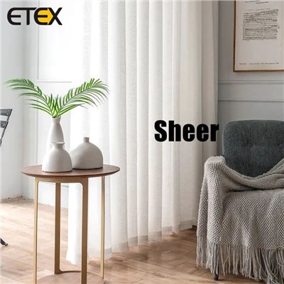 Sheer Curtain Fabric
